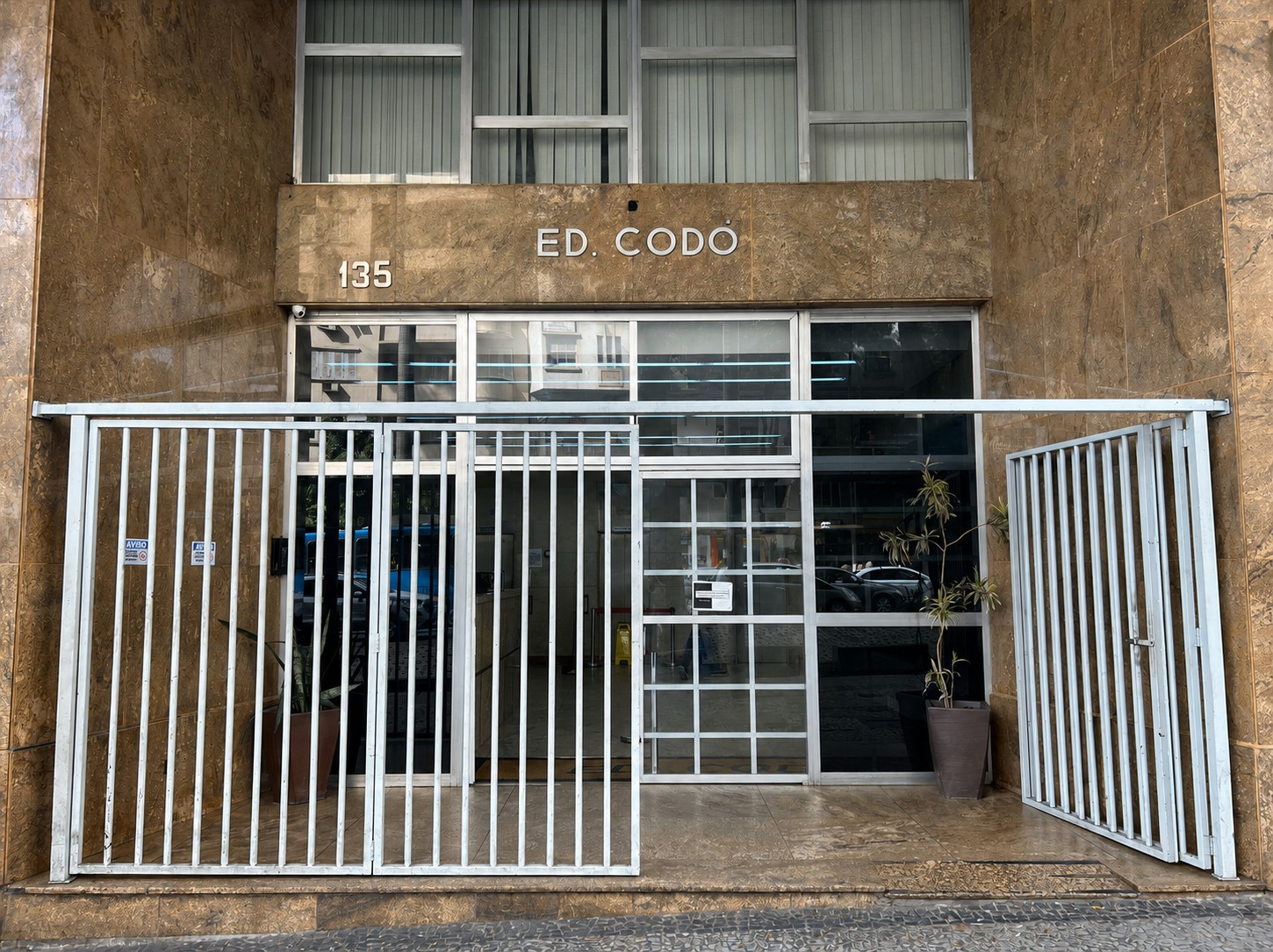 Antiga sede no Edifício Codó